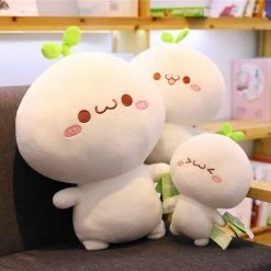 Soft Toy Kawaii Radish Family