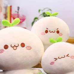 Soft Toy Kawaii Radish Family