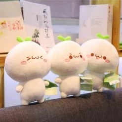 Soft Toy Kawaii Radish Family