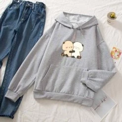 Apparel Kawaii Red Panda Couple Part-Cotton Hoodie 24 Apparel Kawaii Red Panda Couple Part-Cotton Hoodie