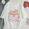 Apparel Kawaii Shiba Inu Face Women's Tee Tops