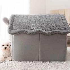 Home Decor Kawaii Soft Cat Dog House Kennel