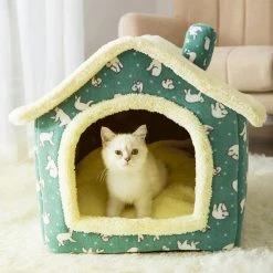 Home Decor Kawaii Soft Cat Dog House Kennel