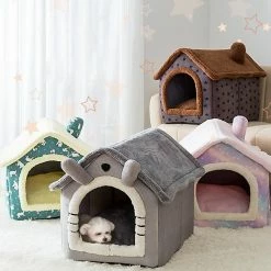 Home Decor Kawaii Soft Cat Dog House Kennel