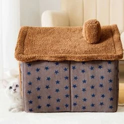 Home Decor Kawaii Soft Cat Dog House Kennel