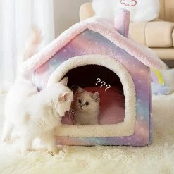 Home Decor Kawaii Soft Cat Dog House Kennel