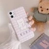 Accessories Kawaii Soft Purple Bear IPhone Case