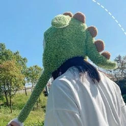 Apparel Kawaii Spiky Dinosaur Plush Hat