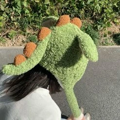 Apparel Kawaii Spiky Dinosaur Plush Hat