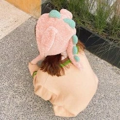 Apparel Kawaii Spiky Dinosaur Plush Hat