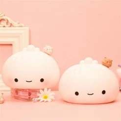 Home Decor Kawaii Steamed Bao Bun Buddy LED Night Light