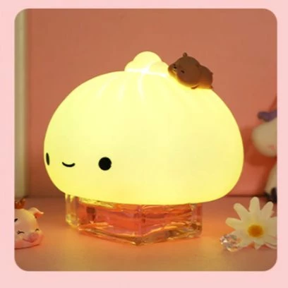 Home Decor Kawaii Steamed Bao Bun Buddy LED Night Light 15 Home Decor Kawaii Steamed Bao Bun Buddy LED Night Light