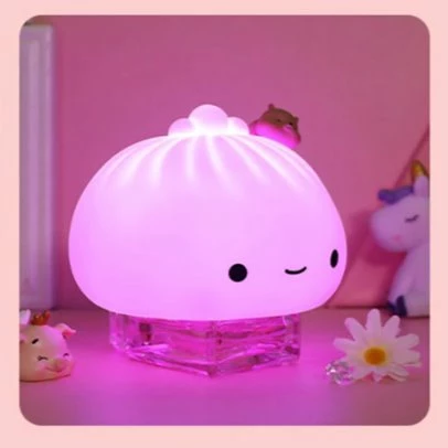 Home Decor Kawaii Steamed Bao Bun Buddy LED Night Light 13 Home Decor Kawaii Steamed Bao Bun Buddy LED Night Light