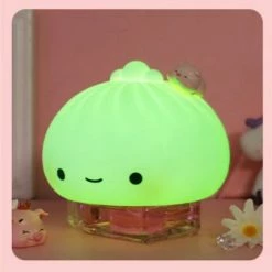Home Decor Kawaii Steamed Bao Bun Buddy LED Night Light 25 Home Decor Kawaii Steamed Bao Bun Buddy LED Night Light