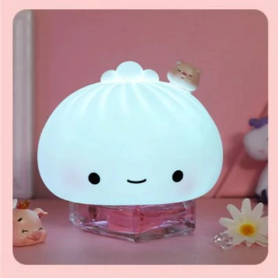 Home Decor Kawaii Steamed Bao Bun Buddy LED Night Light 10 Home Decor Kawaii Steamed Bao Bun Buddy LED Night Light