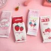 Accessories Kawaii Strawberry Milk Bag Pouch Pencil Case Stationery