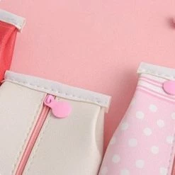 Accessories Kawaii Strawberry Milk Bag Pouch Pencil Case Stationery