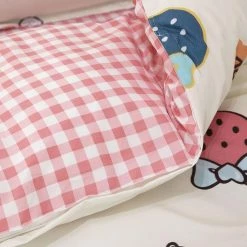 Home Decor Home & Pets Kawaii Sweet Strawberry Bedding Set