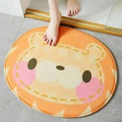 Home Decor Kawaii Vibrant Animal Non-Slip Soft Mat Home & Pets
