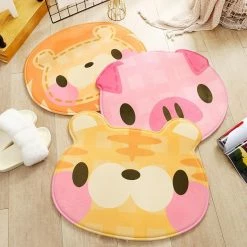 Home Decor Kawaii Vibrant Animal Non-Slip Soft Mat Home & Pets