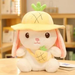 Soft Toy Kawaii White Adventure Bunny Plushies Family