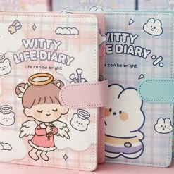 Accessories Kawaii Witty Life Friends Travelling Journal Set