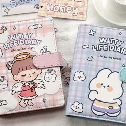 Accessories Kawaii Witty Life Friends Travelling Journal Set