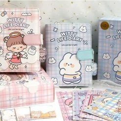 Accessories Kawaii Witty Life Friends Travelling Journal Set