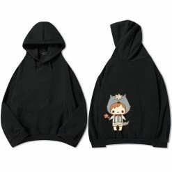 Apparel Kawaii Wolf Boy Part-Cotton Hoodie