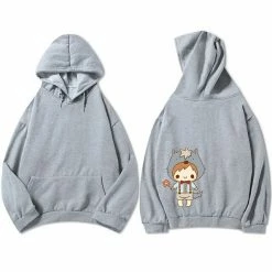 Apparel Kawaii Wolf Boy Part-Cotton Hoodie