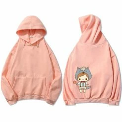 Apparel Kawaii Wolf Boy Part-Cotton Hoodie