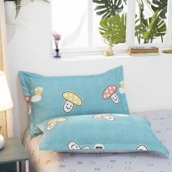 Home Decor Kawaiies Cute Mushrooms Bedding Set Home & Pets