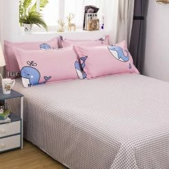 Home Decor Kawaiies Lucky Whale Bedding Set