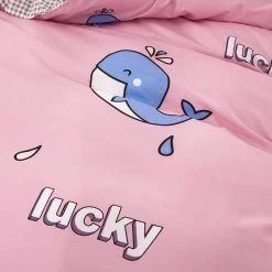 Home Decor Kawaiies Lucky Whale Bedding Set