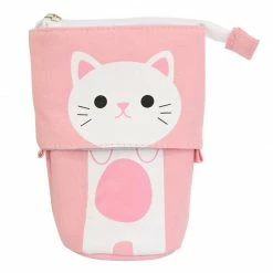 Accessories Stationery Kitty Cat Telescopic Pencil Case à La Mode