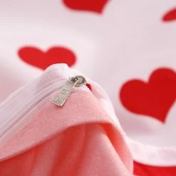 Home Decor Home & Pets Korean Sweet Strawberry Print Supreme Polyester Bedding Set