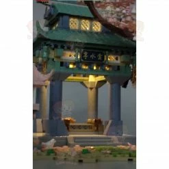 Build It Light Up Romantic Japanese Hakone Shrine With Sakura Tree