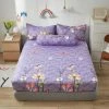Home Decor Home & Pets Lilac Purple Floral & Hummingbird Fitted Bedsheets 1 Home Decor Home & Pets Lilac Purple Floral & Hummingbird Fitted Bedsheets