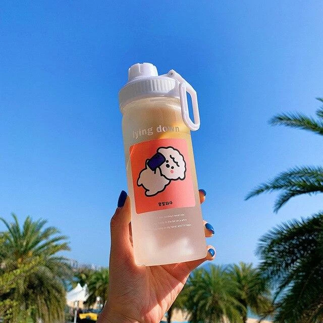 Home Decor Home & Pets Little Sheep Frosted Water Bottle 5 Home Decor Home & Pets Little Sheep Frosted Water Bottle