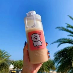 Home Decor Home & Pets Little Sheep Frosted Water Bottle 18 Home Decor Home & Pets Little Sheep Frosted Water Bottle