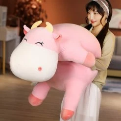 Soft Toy Long Chubby Snuggly Cow