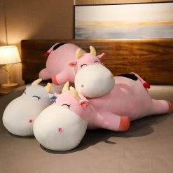 Soft Toy Long Chubby Snuggly Cow