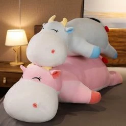 Soft Toy Long Chubby Snuggly Cow