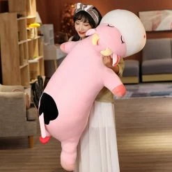 Soft Toy Long Chubby Snuggly Cow