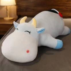 Soft Toy Long Chubby Snuggly Cow