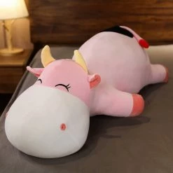 Soft Toy Long Chubby Snuggly Cow