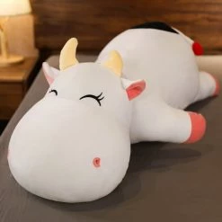 Soft Toy Long Chubby Snuggly Cow