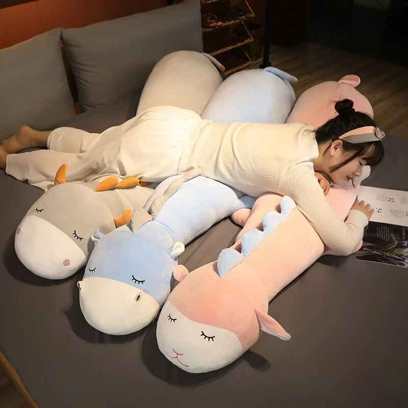Soft Toy Long Cuddly Hippo Cow Sheep Plushies Plush & Toys 8 Soft Toy Long Cuddly Hippo Cow Sheep Plushies Plush & Toys