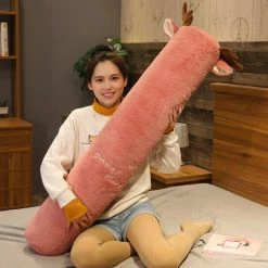 Soft Toy Long Fluffy Animal Body Pillow Plushies