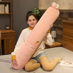 Soft Toy Long Fluffy Animal Body Pillow Plushies